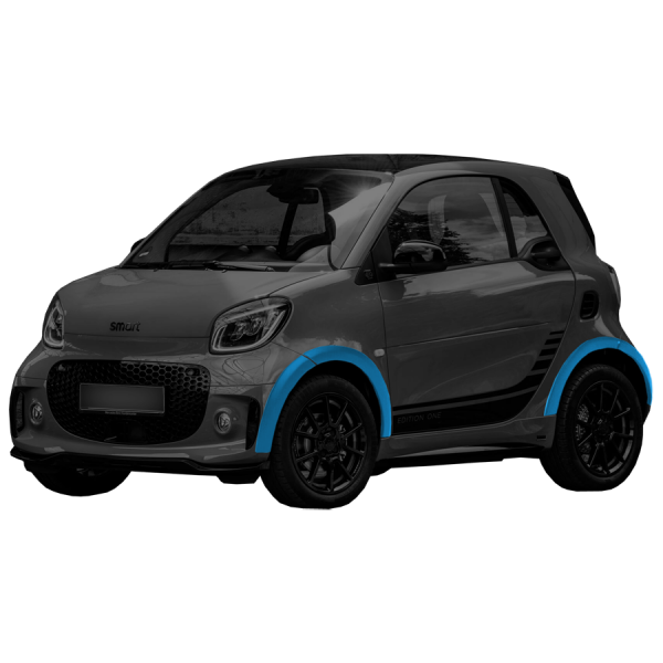 Smart Fortwo EQ W453 A453 C453 2014-2021 Fender Flares Protector