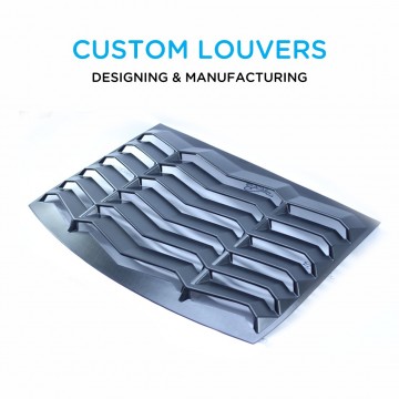 Custom louver production