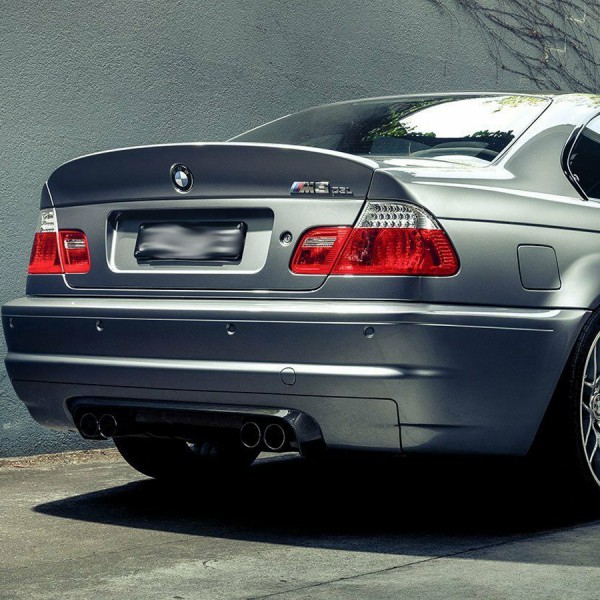 BMW Series E46 330Ci M3 Carbon Fiber Rear Trunk Spoiler, 58% OFF