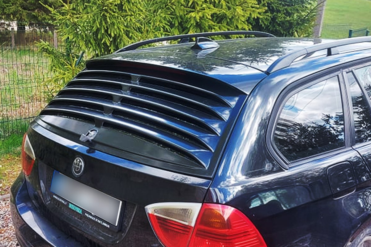 BMW E90 Rear Window Louver